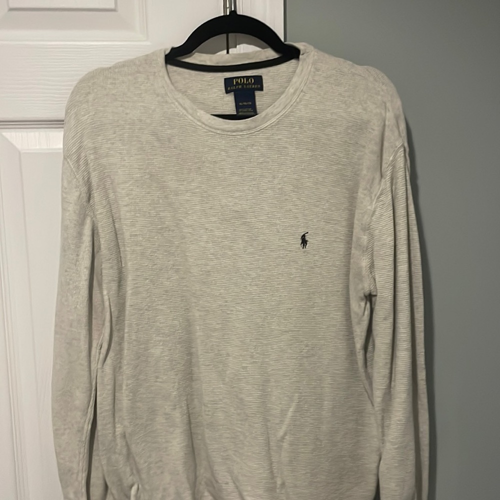 Beige xl polo Ralph Lauren sweater
